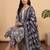 Women Floral Printed Regular Kurta with Trousers & With Dupatta
