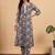 Women Floral Printed Regular Kurta with Trousers & With Dupatta