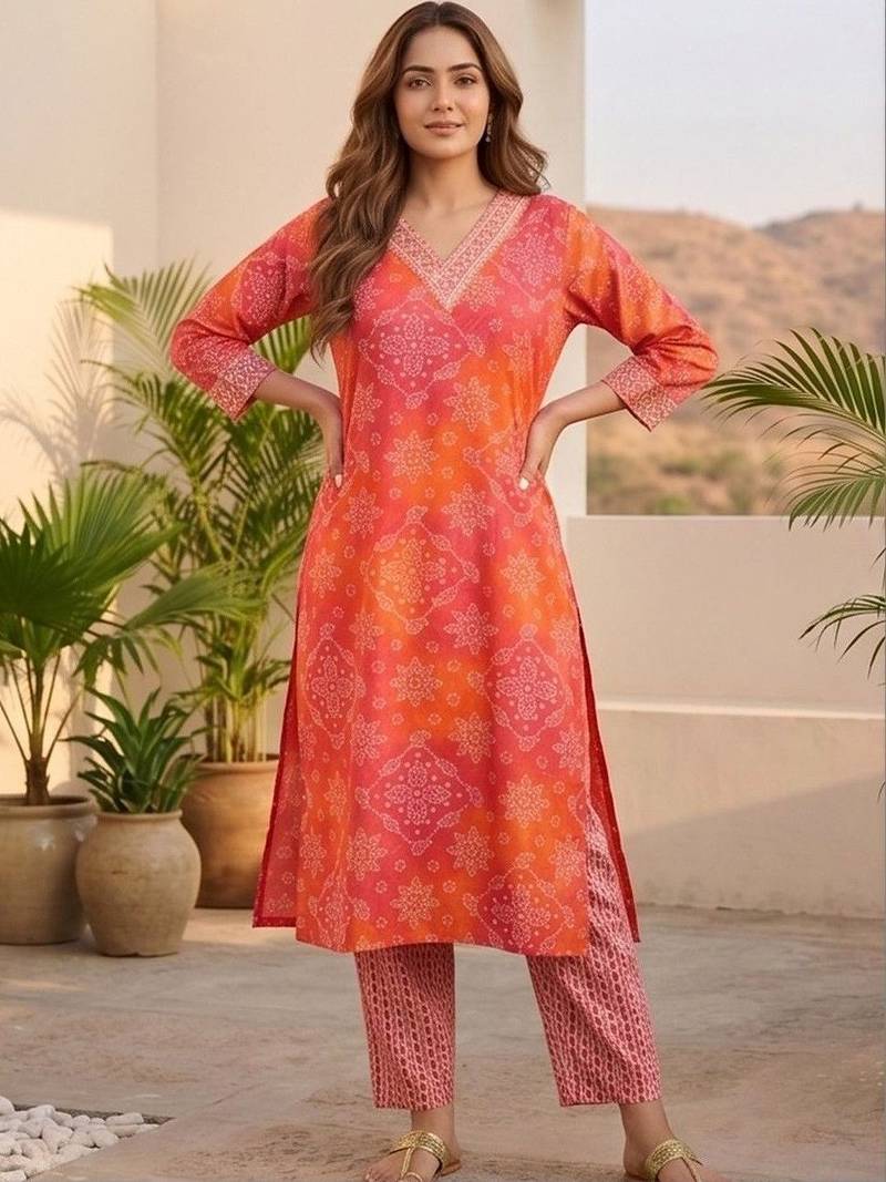 Women Ethnic Motifs Printed Regular Kurta with Trousers & With Dupatta