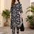 Women Printed Regular Kurta with Trousers