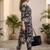 Women Printed Regular Kurta with Trousers