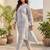 Women Floral Printed Regular Kurta with Trousers