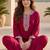Women Ethnic Motifs Embroidered Regular Thread Work Kurta with Trousers