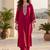 Women Ethnic Motifs Embroidered Regular Thread Work Kurta with Trousers