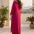 Women Ethnic Motifs Embroidered Regular Thread Work Kurta with Trousers