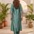 Women Yoke Design Regular Kurta with Trousers