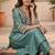 Women Yoke Design Regular Kurta with Trousers