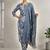 Women Floral Printed Regular Kurta with Trousers & With Dupatta