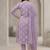 Women Floral Printed Regular Thread Work Pure Cotton Kurta with Trousers & With Dupatta