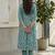 Women Floral Printed Empire Kurta with Trousers