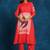 Women Printed Regular Kurta with Trousers