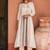 Women Embroidered Empire Kurta with Trousers