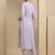 Women Ethnic Motifs Printed Regular Thread Work Kurta with Trousers