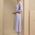 Women Ethnic Motifs Printed Regular Thread Work Kurta with Trousers