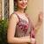 Rani Pink Butterfly Net Sequins Embroidery Lehenga Choli Set
