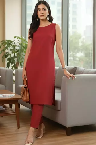Women Regular Kurta with Trousers