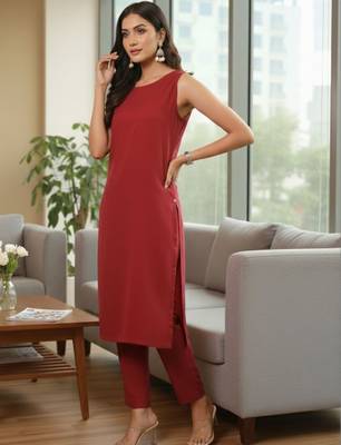 Women Regular Kurta with Trousers 5