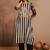 Women Printed Regular Kurta with Trousers
