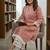 Women Ethnic Motifs Printed Regular Thread Work Kurta with Palazzos