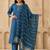 Women Ethnic Motifs Regular Thread Work Kurta with Trousers & With Dupatta
