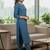 Women Ethnic Motifs Regular Thread Work Kurta with Trousers & With Dupatta
