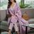 Women Ethnic Motifs Printed Regular Thread Work Kurta with Trousers & With Dupatta