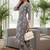 Women Ethnic Motifs Printed Regular Thread Work Kurta with Trousers & With Dupatta