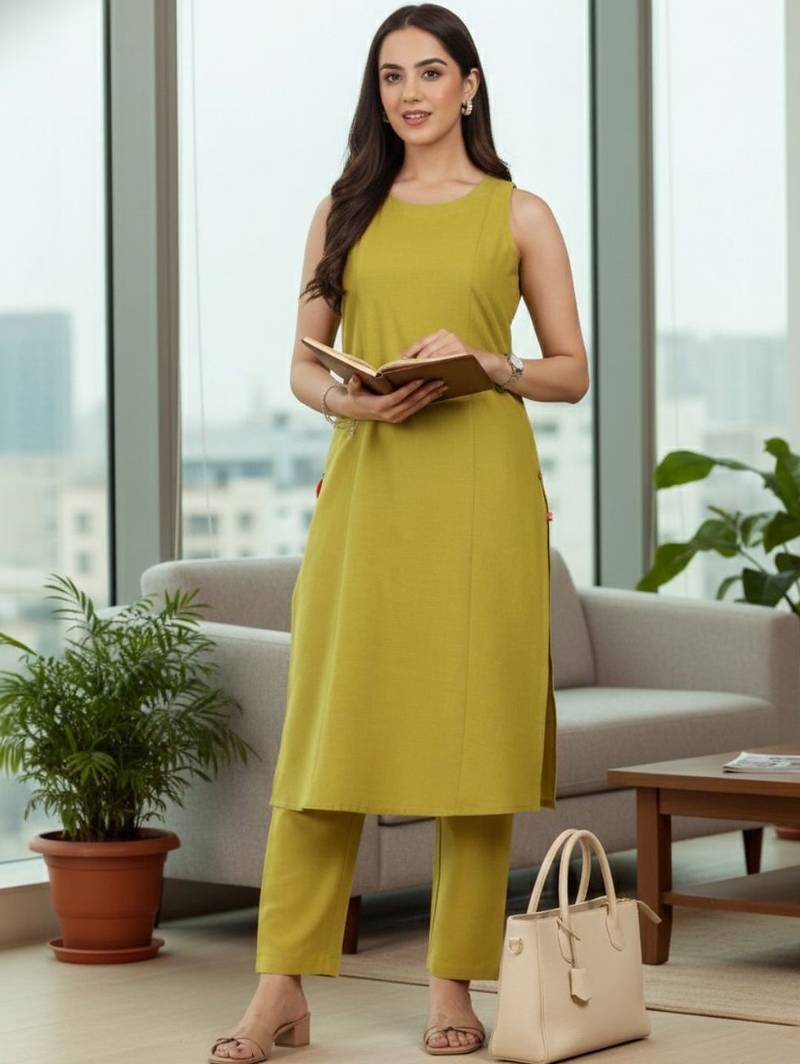 Women Regular Kurta with Trousers