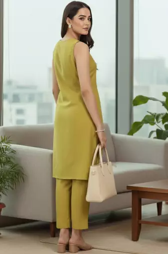 Women Regular Kurta with Trousers