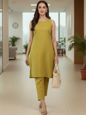 Women Regular Kurta with Trousers 6