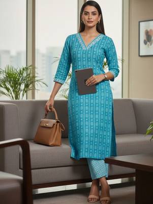 Women Ethnic Motifs Printed Regular Kurta with Trousers & With Dupatta 4