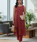 Women Ethnic Motifs Printed Regular Kurta with Trousers