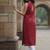 Women Ethnic Motifs Embroidered Regular Thread Work Kurta with Trousers
