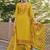Women Floral Embroidered Regular Thread Work Kurta with Patiala & With Dupatta