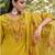 Women Floral Embroidered Regular Thread Work Kurta with Patiala & With Dupatta