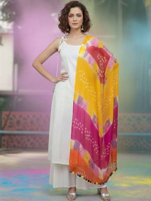 Women Regular Kurta with Palazzos & With Dupatta 6