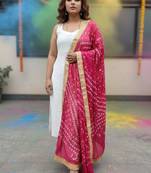 Women Regular Kurta with Trousers & With Dupatta