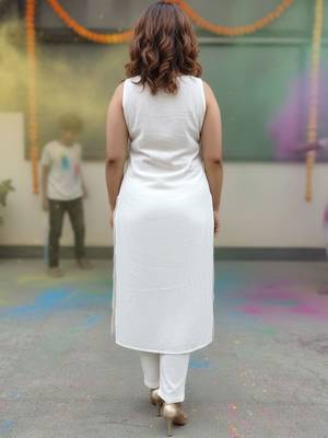 Women Regular Kurta with Trousers & With Dupatta 6