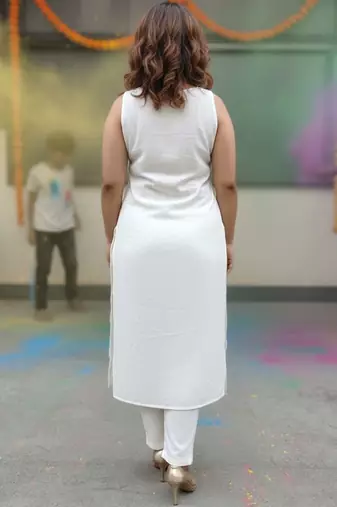 Women Regular Kurta with Trousers & With Dupatta
