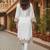 Women Ethnic Motifs Embroidered Regular Thread Work Pure Cotton Kurta with Trousers