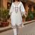 Women Ethnic Motifs Embroidered Regular Thread Work Pure Cotton Kurta with Trousers