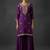 Women Ethnic Motifs Embroidered Regular Thread Work Kurta with Sharara & With Dupatta