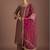 Women Regular Thread Work Kurta with Palazzos & With Dupatta