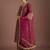 Women Regular Thread Work Kurta with Palazzos & With Dupatta
