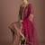 Women Regular Thread Work Kurta with Palazzos & With Dupatta