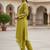 Women Floral Embroidered Regular Thread Work Kurta with Trousers & With Dupatta