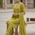Women Floral Embroidered Regular Thread Work Kurta with Trousers & With Dupatta