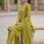 Women Floral Embroidered Regular Thread Work Kurta with Trousers & With Dupatta