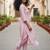 Women Printed Regular Thread Work Kurta with Trousers