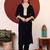 Women Regular Sequinned Velvet Kurta with Trousers & With Dupatta